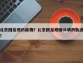 北京回龙观的疫情？北京回龙观确诊病例轨迹？